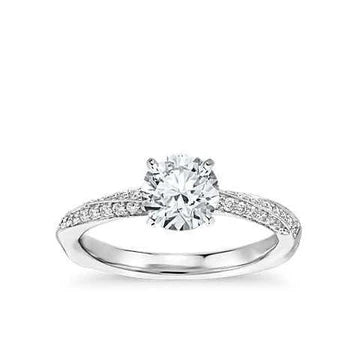1,90 Karaat Ronde Echt Diamanten Trouwring Vrouwen Sieraden Nieuw
