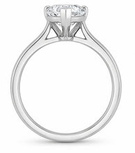 Afbeelding in Gallery-weergave laden, 2.25 Ct Solitaire Hartvormige uit de aarde gewonnen Diamanten Jubileumring Witgoud
