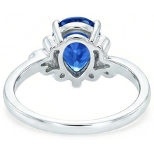 Afbeelding in Gallery-weergave laden, echte round diamant 2.30karaat ring profielweergave
