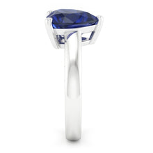 Afbeelding in Gallery-weergave laden, 2.50 Karaat Solitaire Ceylon Sapphire Ring Prong Set Witgoud
