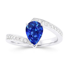Afbeelding in Gallery-weergave laden, 2 Ct Saffierring

