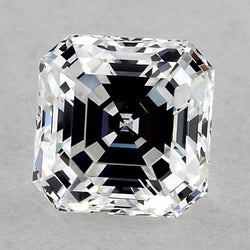 2 Karaat Asscher Natuurlijke, uit de aarde gedolven diamant – Los – E VVS1 – Zeer goede slijpkwaliteit