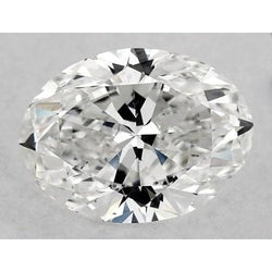 2 Karaat Ovale Natuurlijke, uit de aarde gedolven Diamant (Los) – F VVS1 – Zeer Goede Slijpkwaliteit