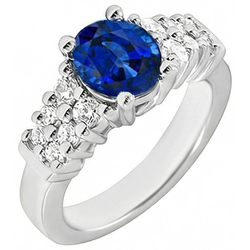 Echte Diamant Ring 2 Karaat