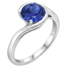 Afbeelding in Gallery-weergave laden, echte round diamant 2karaat ring close-up detail

