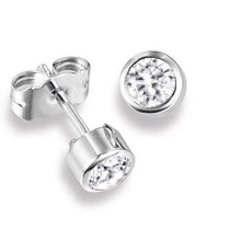 Afbeelding in Gallery-weergave laden, GIA-gecertificeerd Echte 2.00 Karaat Echt Diamanten Oorknopjes Wit Goud
