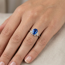 Afbeelding in Gallery-weergave laden, echte round diamant 2.30karaat ring op wit
