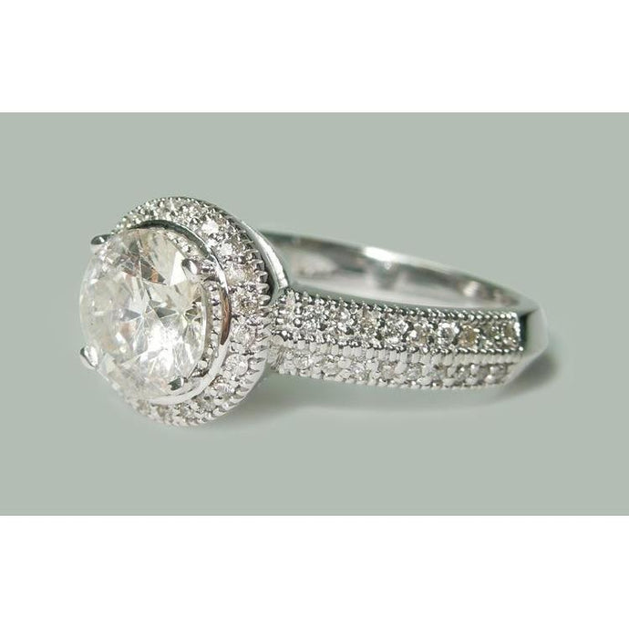 2.50 Ct Echt Diamanten Jubileum Ring Antieke Stijl Sieraden Nieuw