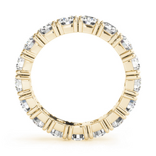 Afbeelding in Gallery-weergave laden, Eternity Band 14K Geelgoud met Diamant – vooraanzicht
