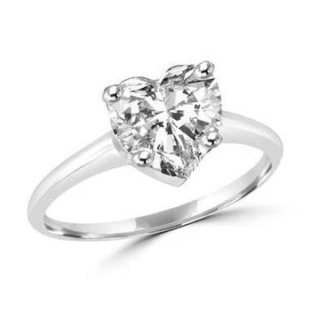 2.5 Karaat Hart Echt Diamanten Ring