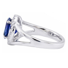 Afbeelding in Gallery-weergave laden, echte round diamant 2.75karaat ring bovenaanzicht
