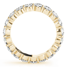 Afbeelding in Gallery-weergave laden, Eternity Band 14 Karaat Geelgoud met Diamant – vooraanzicht

