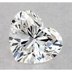 2,25 karaat hartvormige natuurlijke diamant, gewonnen uit de aarde, losse diamant, F VS1, zeer goede slijping.