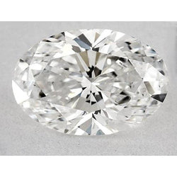 2,5 Karaat Ovale Natuurlijke Diamant (uit de aarde), Los, E VVS1, Zeer Goede Slijpkwaliteit