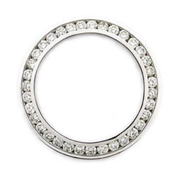 Heren Stainless Steel VVS Zuiverheid Briljant Horloge 2,5 karaat