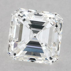 2,75 Karaat Natuurlijke, uit de aarde gedolven Asscher-diamant (los) – F VVS1 – Zeer goede slijpkwaliteit