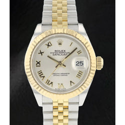 Natuurlijk Rolex Datejust Tweekleurig prachtig Dameshorloge 18K Geelgoud