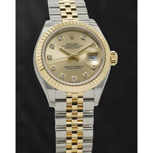 Afbeelding in Gallery-weergave laden, Rolex tweekleurig dameshorloge 28 mm
