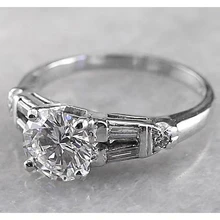 Afbeelding in Gallery-weergave laden, 2 Karaat Ronde Echt Diamanten Verlovingsring Wit Goud 14K
