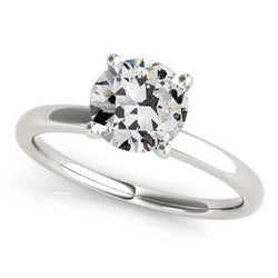 Natuurlijke Diamanten Ring 2ct - Witgoud 14K