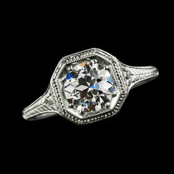 Natuurlijke Diamanten Ring 2ct - Witgoud 14K