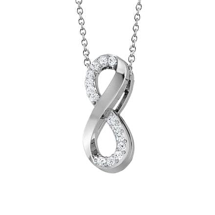 2,10 Ct Ronde Briljant Geslepen Echt Diamanten Hanger Ketting Wit Goud 14K