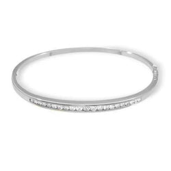 2,20 Karaats Kanaalset Ronde Echt Diamanten Armband Wit Goud 14K