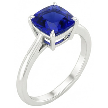 Afbeelding in Gallery-weergave laden, echte diamant 2.25karaat ring close-up detail
