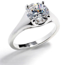 Afbeelding in Gallery-weergave laden, 2,25 Ct Briljant Geslepen Solitaire
