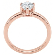 Afbeelding in Gallery-weergave laden, 2.50 Karaat Natuurlijke uit de aarde gewonnen Diamanten Solitaire Ring Roségoud Sieraden

