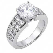 Afbeelding in Gallery-weergave laden, 2,75 karaat Nieuwe Echt Diamanten Jubileumring Wit Goud
