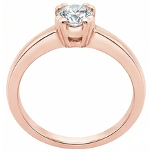 Afbeelding in Gallery-weergave laden, 3.01 Ct. Ronde uit de aarde gewonnen Diamanten Solitaire Verlovingsring
