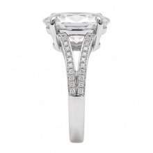 Afbeelding in Gallery-weergave laden, 3.40 Karaat Sprankelende Echte Natuurlijke uit de aarde gewonnen Diamanten Jubileumring 14K Witgoud

