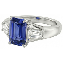 Afbeelding in Gallery-weergave laden, 3 Ct Saffierring
