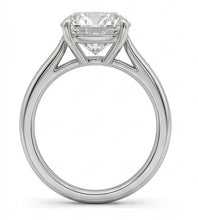 Afbeelding in Gallery-weergave laden, 3 Karaat Moderne Cushion uit de a aarde gewonnen Diamanten Ring
