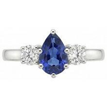Afbeelding in Gallery-weergave laden, echte round diamant 4.50karaat ring bovenaanzicht
