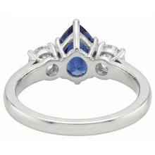 Afbeelding in Gallery-weergave laden, echte round diamant 4.50karaat ring op wit
