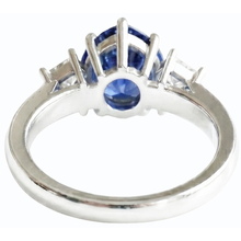 Afbeelding in Gallery-weergave laden, echte pear diamant 3karaat ring vooraanzicht
