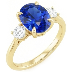 Echte Diamant Ring 3 Karaat
