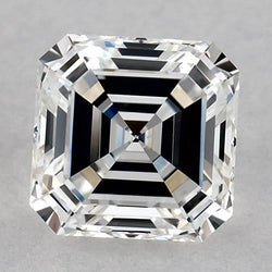 3 Karaat Natuurlijke, uit de aarde gedolven Asscher-diamant (los) – F VVS1 – Zeer goede slijpkwaliteit