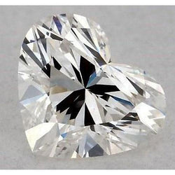 3 karaat hartvormige natuurlijke, uit de aarde gewonnen, losse diamant F VS1, zeer goede slijping.