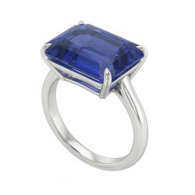 Afbeelding in Gallery-weergave laden, echte diamant 3karaat ring profielweergave
