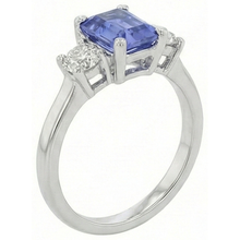 Afbeelding in Gallery-weergave laden, echte round diamant 2.50karaat ring close-up detail

