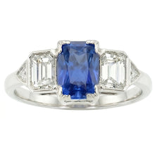 Afbeelding in Gallery-weergave laden, 3 stenen Natuurlijke echte diamant ( niet in het laboratorium gekweekt )en sieraden bezel set sma...
