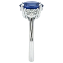 Afbeelding in Gallery-weergave laden, Natuurlijke Saffier Ring 8.25ct - Witgoud 14K
