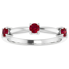 Afbeelding in Gallery-weergave laden, echte round diamant 1karaat ring profielweergave
