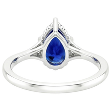 Afbeelding in Gallery-weergave laden, echte round diamant 3.25karaat ring zijaanzicht
