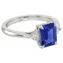 Afbeelding in Gallery-weergave laden, echte diamant 3.50karaat ring bovenaanzicht
