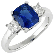 Afbeelding in Gallery-weergave laden, echte diamant 4.01karaat ring close-up detail
