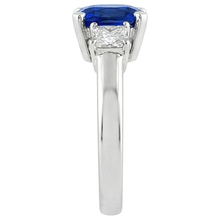 Afbeelding in Gallery-weergave laden, echte diamant 4.01karaat ring profielweergave
